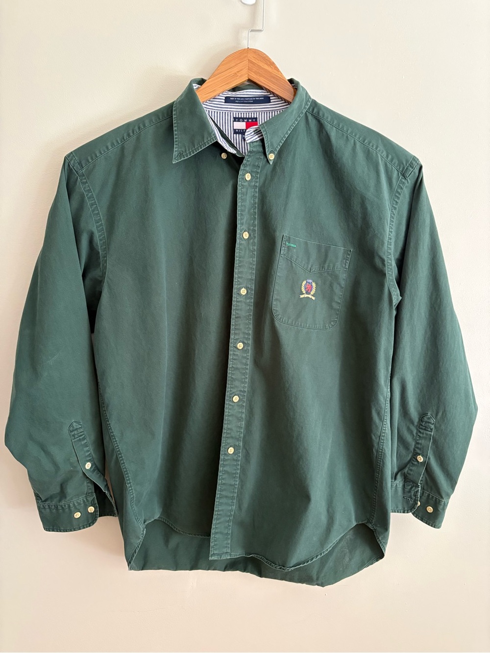 Tommy Hilfiger Forest Green Button-Down Shirt